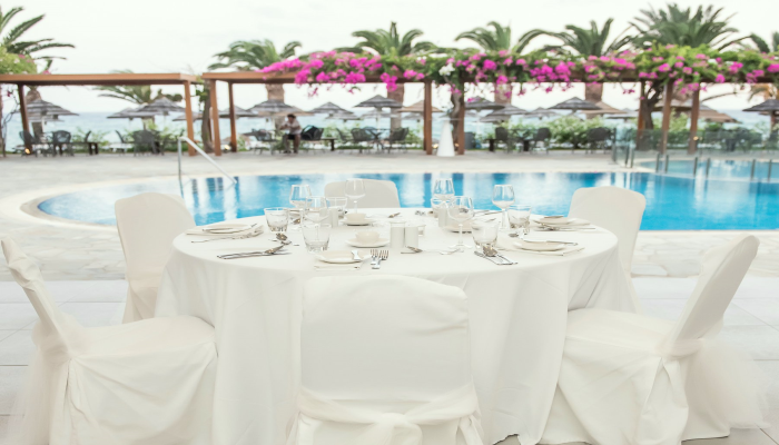 wedding at Alion Beach Hotel