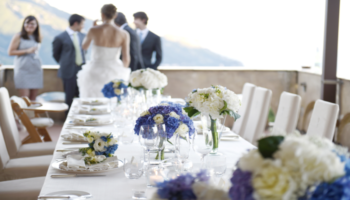 Ravello wedding table
