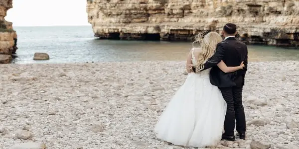 italy beach wedding