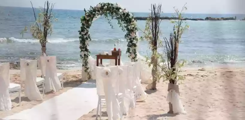 Agia Thekla Beach Wedding