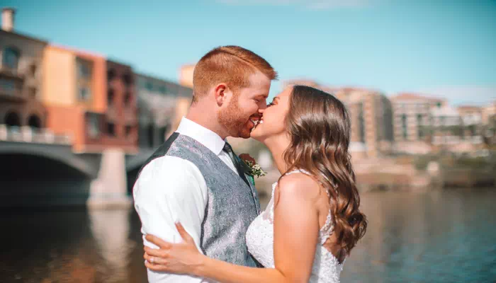 Couple at Lake Las Vegas