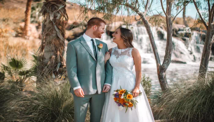 Couple at Lake Las Vegas