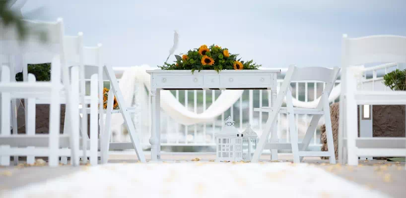 seabank wedding setting