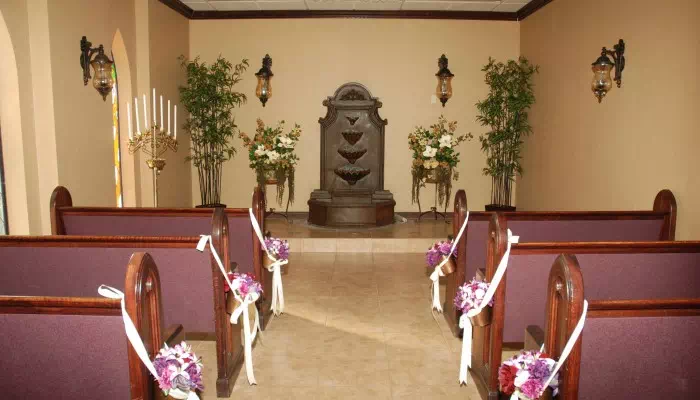 Inside Special Memory Wedding Chapel
