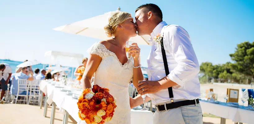 Sunset BBQ Wedding
