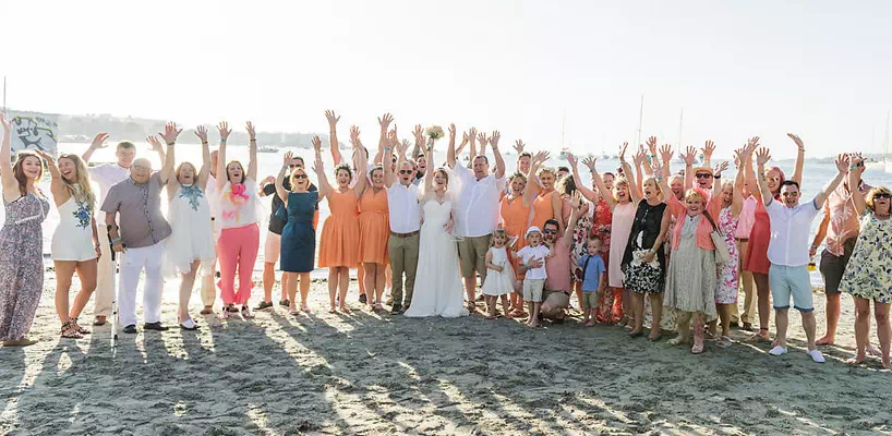 Sunset BBQ Wedding