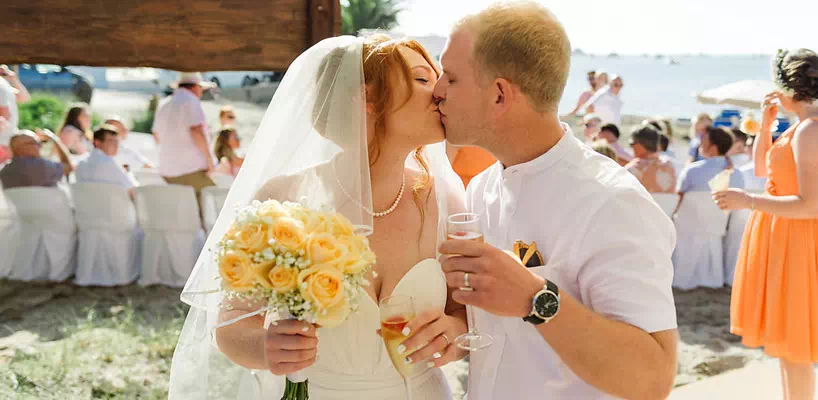 Sunset BBQ Wedding