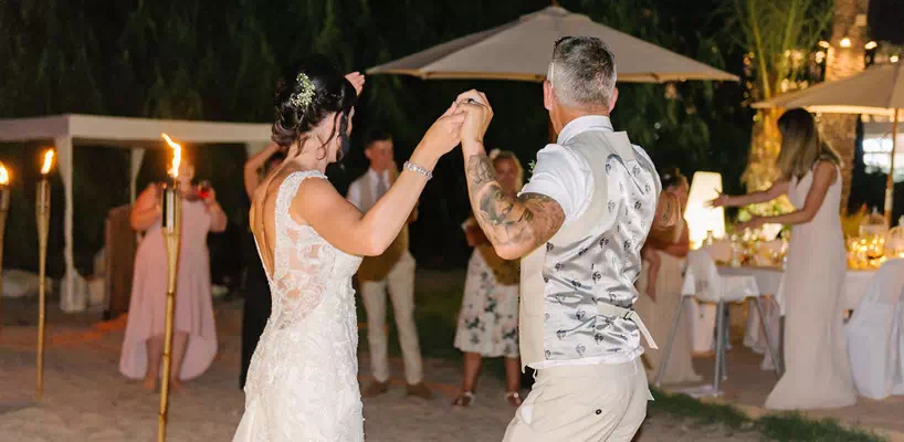 Sunset BBQ Wedding