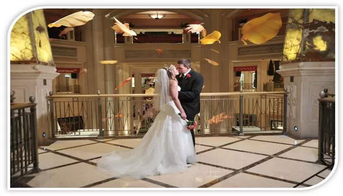 Venetian wedding terrace